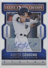 2014 Panini Elite Extra Edition Prospects 40/50 Austin Cousino #37 Auto 17ac