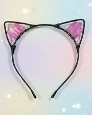 Crystal Cat Ear Headband