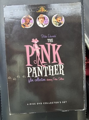 Blake Edwards The Pink Panther Film Collection Peter Sellers 6-Disc DVD Box Set