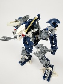 Krekka LEGO Bionicle 8623 Complete Titan Warrior Dark Hunter Kanoka Disk