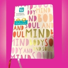 Pen Gear Fitness Log Book Journal & Workout Planner Goal Tracking 156 Page 8 X 6