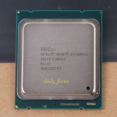   Xeon E5-2609 V2 SR1AX 2.5 GHz BX80635E52609V2 CPU LGA 2011 3200 MHz #tp