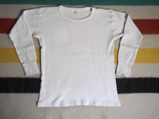 VTG 70s Penneys Towncraft Cotton Waffle Thermal Y2k Skate Grunge Shirt Mens M