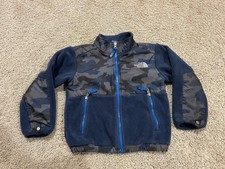 Boys The North Face Denali Jacket Blue Camp XXS 5 