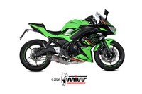 Auspuff Komplett Mivv Oval Kawasaki Ninja 650 2024 - 2025