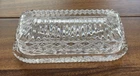Vintage Waterford Crystal Covered Butter Dish Lismore Collection Ireland