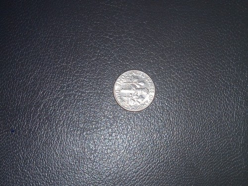 1977D US ROOSEVELT DIME "W" on RIM AND UNPUNCHED MINT MARK "A" IN STATES ERROR. - Picture 4 of 17