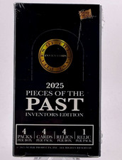 2025  PIECES OF THE PAST INVENTORS EDITION FACTORY SEALED BOX - NEW 4 x RELIC A2