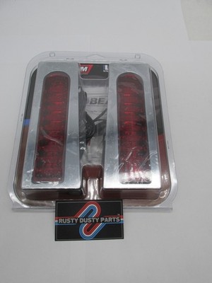 Custom Dynamics NOS ProBEAM LED Fillerz Red/Chrome 2040-2157 PB-FILL-R-C