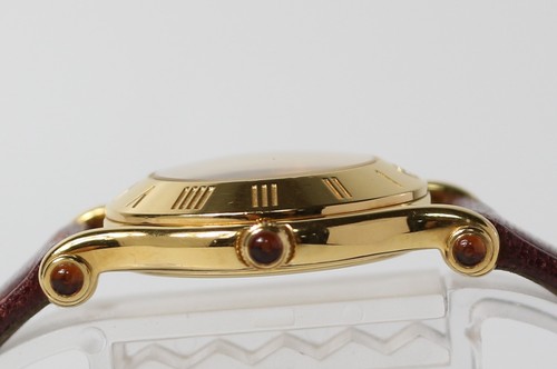 [Near MINT w/Box,Card,Paper] GUCCI 6500L Gold Dial Roman Quartz women's Watch - Picture 7 of 20