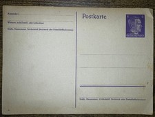 Germany Deutsche Reich LATVIA OSTLAND Overprint Post Card