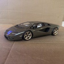 1:18 Lamborghini Countach LP800-4 Dark Bronze TopSpeed Resin Model Rare Read