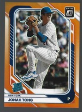Panini 2026 Donruss OPTIC JONAH TONG RATED ROOKIE ORANGE PRIZM #/199