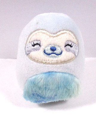 SQUISHMALLOWS , EMMI the BLUE TIE-DIE SLOTH PLUSH TOY , CLEAN PRE-OWNED