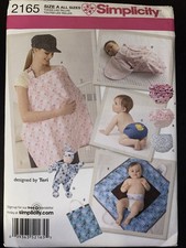 Baby Diaper Cover  Accessories Sewing Pattern Simplicity 2165