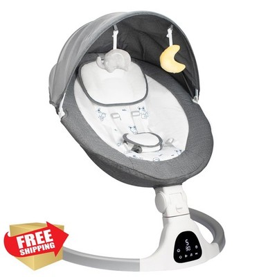 JFOVMCYG Baby Swing Gray
