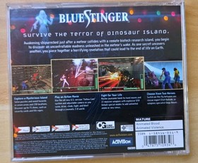 Blue Stinger Sega Dreamcast, 1999 Complete In Box Manual CIB Tested
