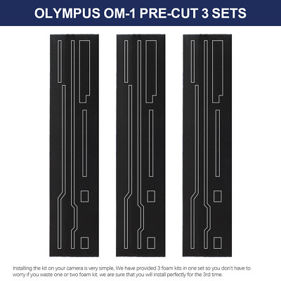 Pre-cut Light Seal Foam Sponge Kit For Olympus OM-1 OM-2 OM-3 OM-4 Camera US