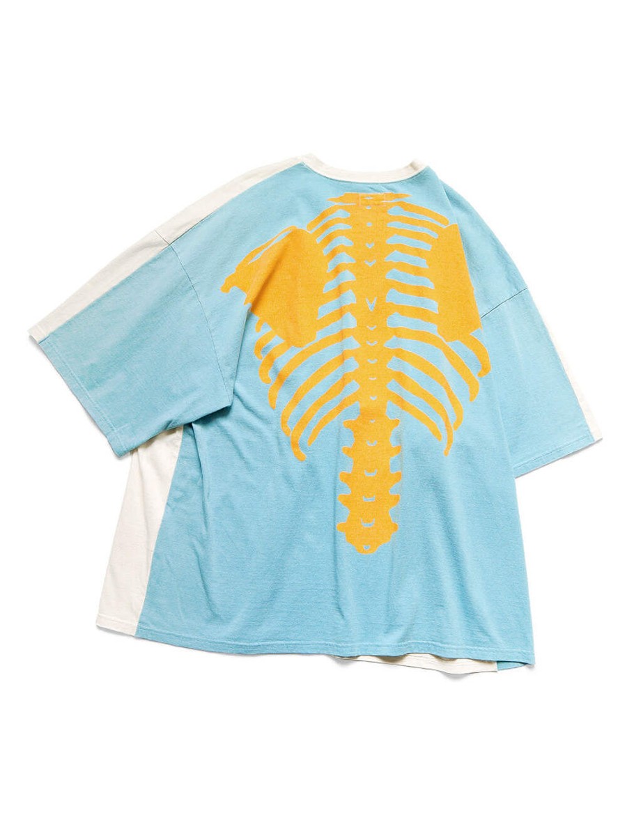 Kapital Tenjiku 2TONE BIG Pocket T-shirt (BONEpt) Tee | eBay