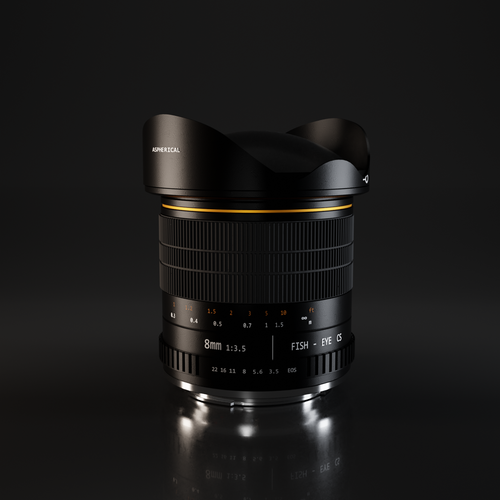 8mm f/3.0 Super Wide Fisheye Lens Camera Lens for Nikon - Picture 4 of 8