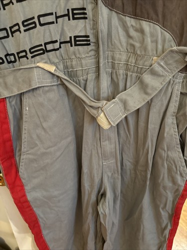 Awesome RARE Vintage Porsche Cup race suit XL - Picture 10 of 10