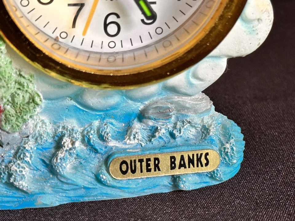 Outer Banks Lighthouse Alarm Clock Quartz Vintage - Image 2 of 4