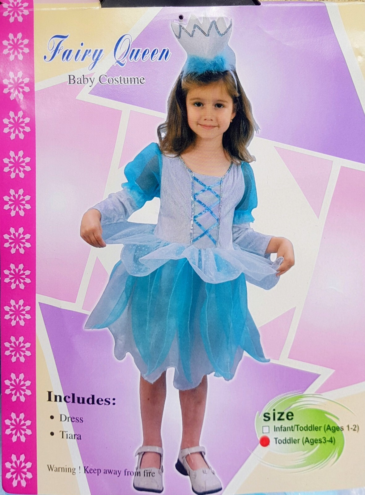 Disfraz Infantil Hada Mágica - Reina del Bosque Azul - Tierno y Brillante