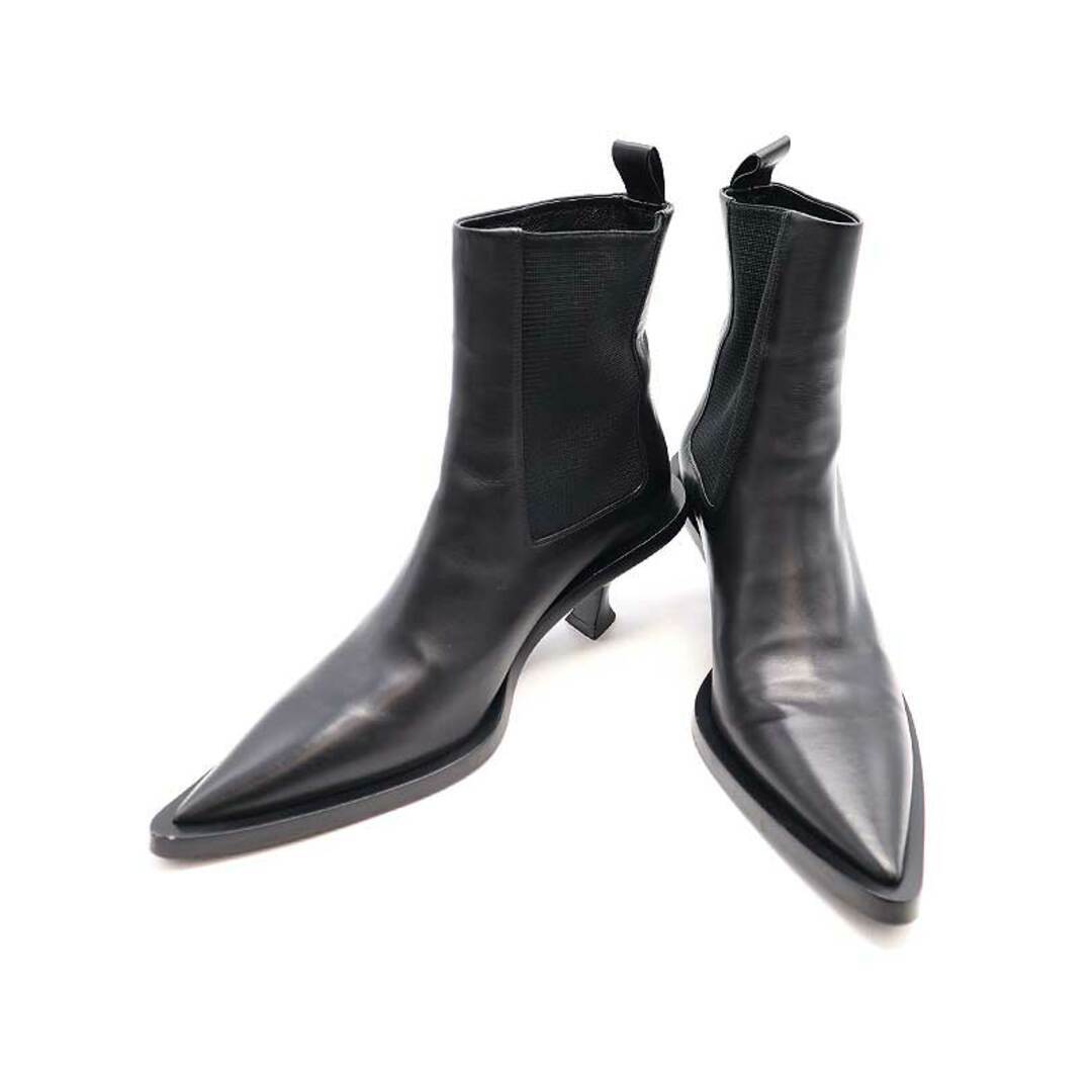 JIL SANDER Pointed Toe Leather Heel Boots Black 39 Used MESC JIL SANDER Pointed Toe Leather Heel Boots Black 39 Used MESC