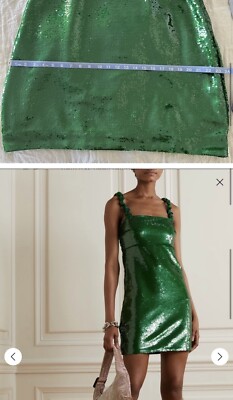 NEW Ganni sequined mini dress F7335 KELLY GREEN AUTHENTIC NWT | eBay NEW Ganni sequined mini dress F7335 KELLY GREEN AUTHENTIC NWT | eBay