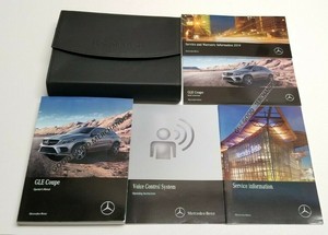 2019 GLE COUPE OWNERS MANUAL USER LUXURY AMG GLE43 GLE63 S 4MATIC V8 5.