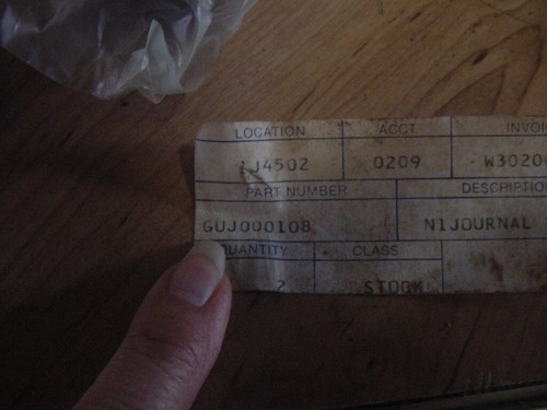 1 NOS U Joint Universal MGC MGB V8 Jaguar XKE XJ6 Rover 80 95 100 110 2000 3500 - Picture 3 of 3