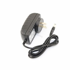 US 2 Pin Plug AC/DC 12V 1.2A 1200mA Power Supply Cord Adapter 5.5mm x 2.1mm