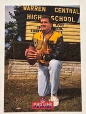 1993 Pro Line Portraits #508 Jeff George Indianapolis Colts 4 of 9