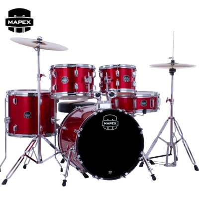 Mapex COMET 5-Piece 18'' BD Complete Drum Kit Infra Red CM5844FTCIR
