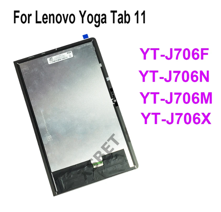 LCD Touch Screen Display Replacement For Lenovo Yoga Tab 11 YT-J706 / YT-J706F / YT-J706X