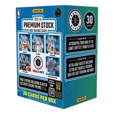 2023-24 Panini Hoops Premium Stock Basketball Factory Sealed Blaster Box