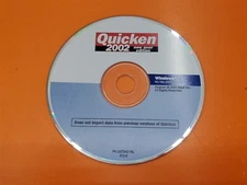 ⭐️⭐️⭐️⭐️⭐️ Intuit Quicken 2002 New User Edition P/N 247340 R1 Disc Only