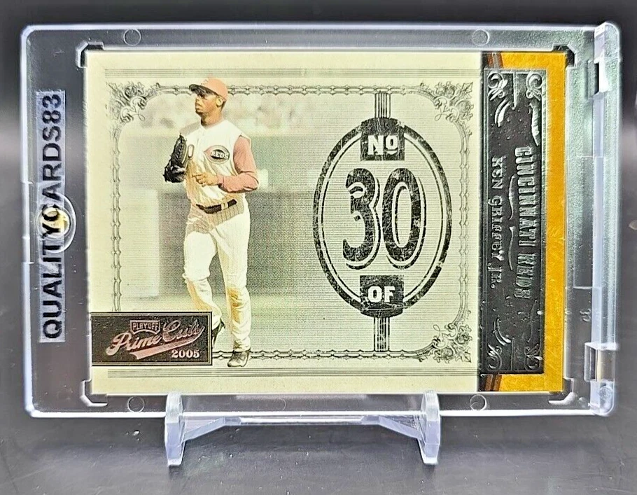 KEN GRIFFEY JR. 2005 CORTE PRIME 315/499 CON ESTUCHE Cincinnati Reds Foto 2 de 4