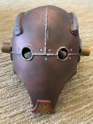 Steampunk Robot Halloween mask hand made