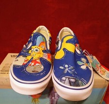 Image of Vans x SpongeBob SquarePants Slip On Alohabob Shoes Blue U.S MENS SIZE 11.5