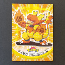 Cards Pokemon Topps Serie 2 "#126 MAGMAR" (MINT - COME NUOVA)