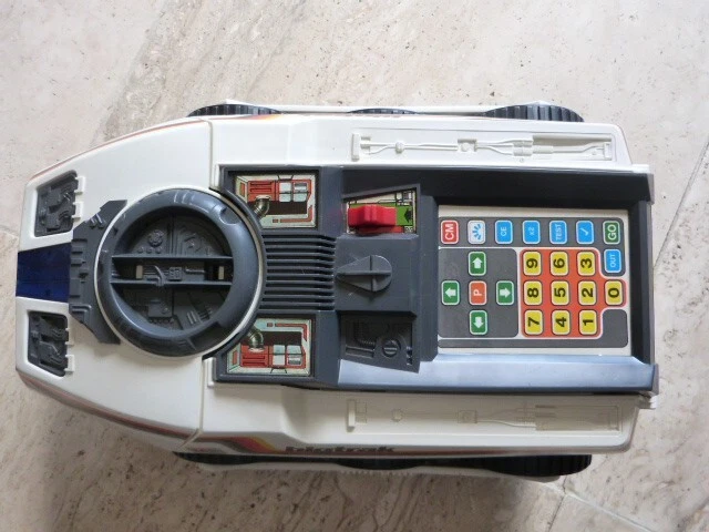 Véhicule BIGTRACK + remorque Bigtrack Transport avec boite d'origine - Jouet MB - Photo 2/4