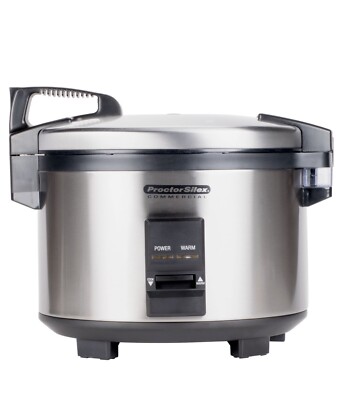 Proctor Silex 37540 40 Cup (20 Cup Raw) Rice Cooker / Warmer - 120V