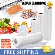 6M Vacuum Food Sealer Bags Rolls Vacum Sealer Dry Wet Pack Machine/Food Bags UK