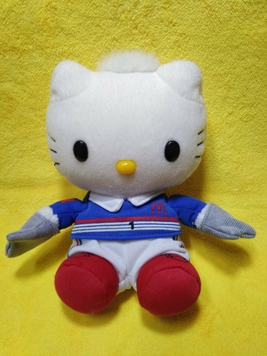 Hello Kitty Dear Daniel FIFA 2002 McDonald's French Fries Reversible Plush Doll - Picture 2 of 11
