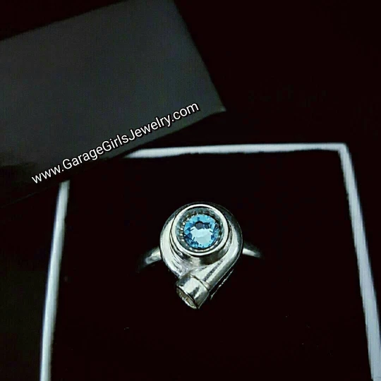 Turbo Ring - Automotive Jewelry Car Enthusiast Racing Turbocharger Drifting - Image 4 of 4