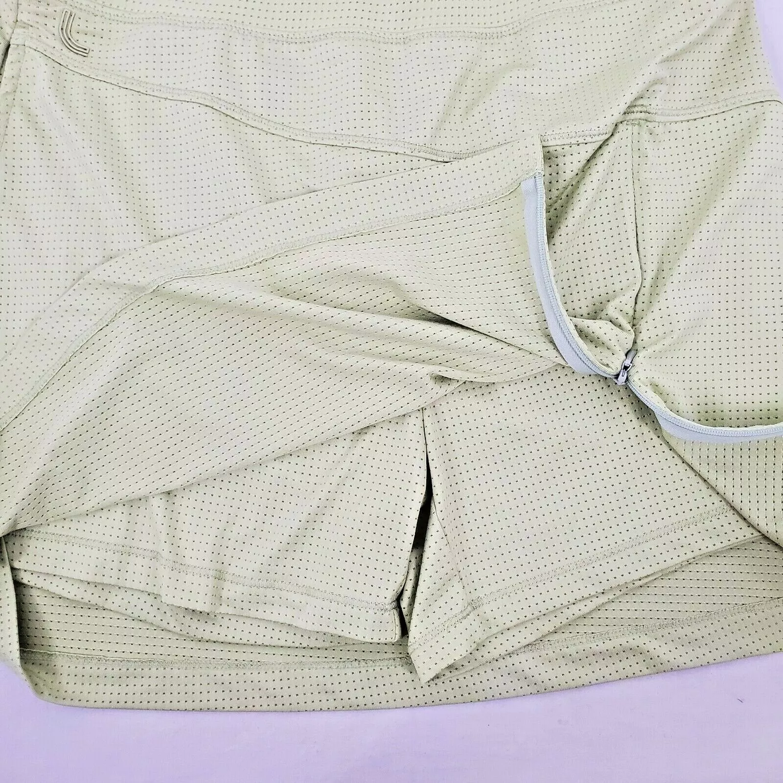 lole tennis mesh look moisture wicking stretch shorts