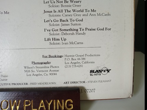 Keith Pringle & The Pentacostle Community Choir Prayer and Faith Savoy 1983 Funk - Picture 10 of 14