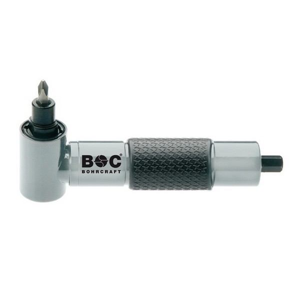 Renvoi d'angle porte embouts 1/4 BOHRCRAFT engrenage renforcé PRO 90