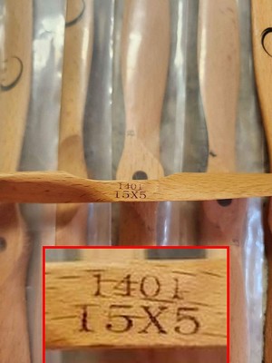 XOAR 1401 15x5 RC Model Airplane Plane Propeller 15 Inch Prop Gas Wood Beechwood